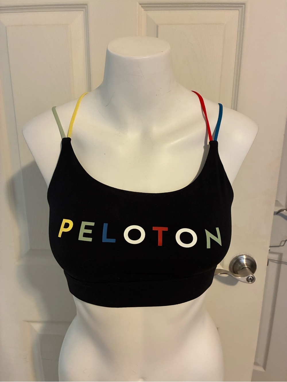 Peloton Black Sports Bra- M